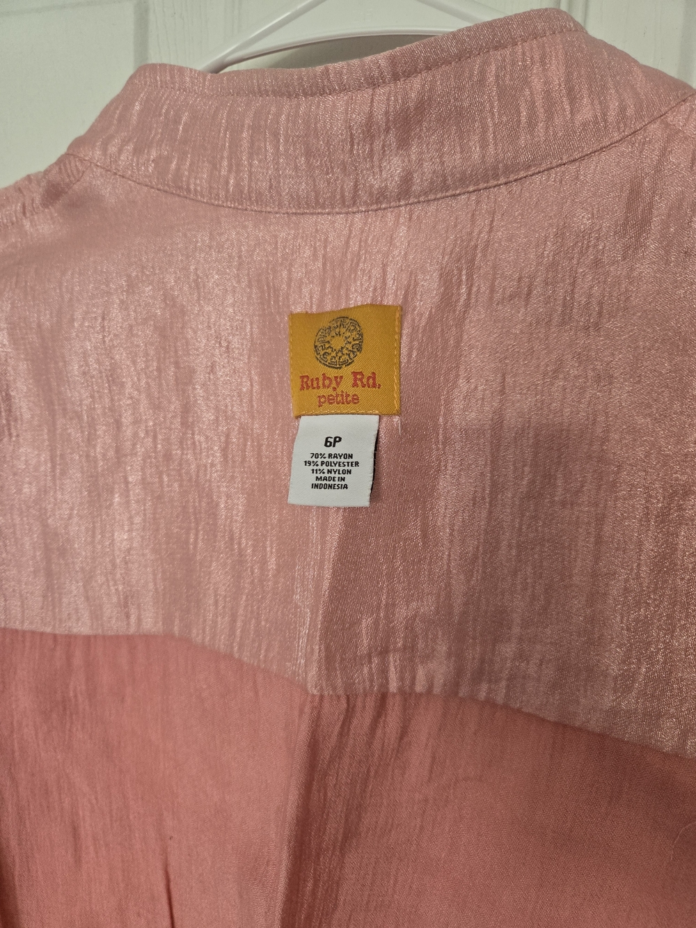 Ruby Rd. Pink Lightweight Zip-Front Jacket - Picture 5 of 7